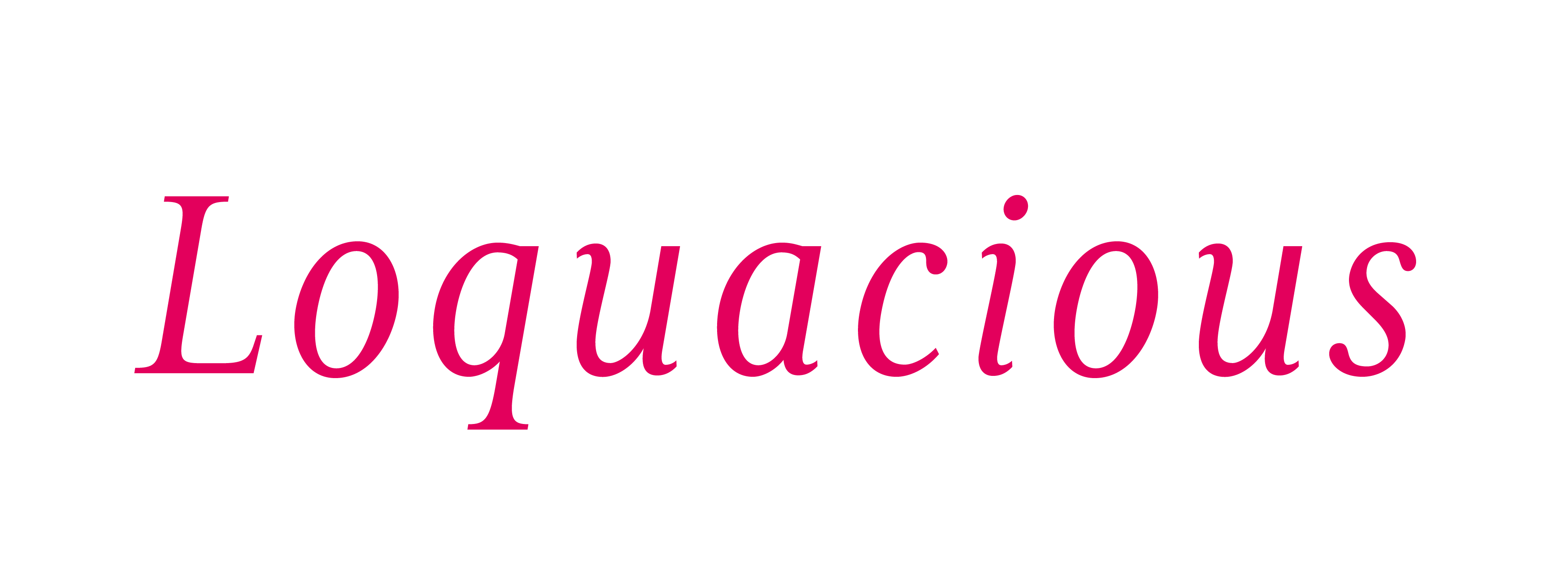 Loquacious
