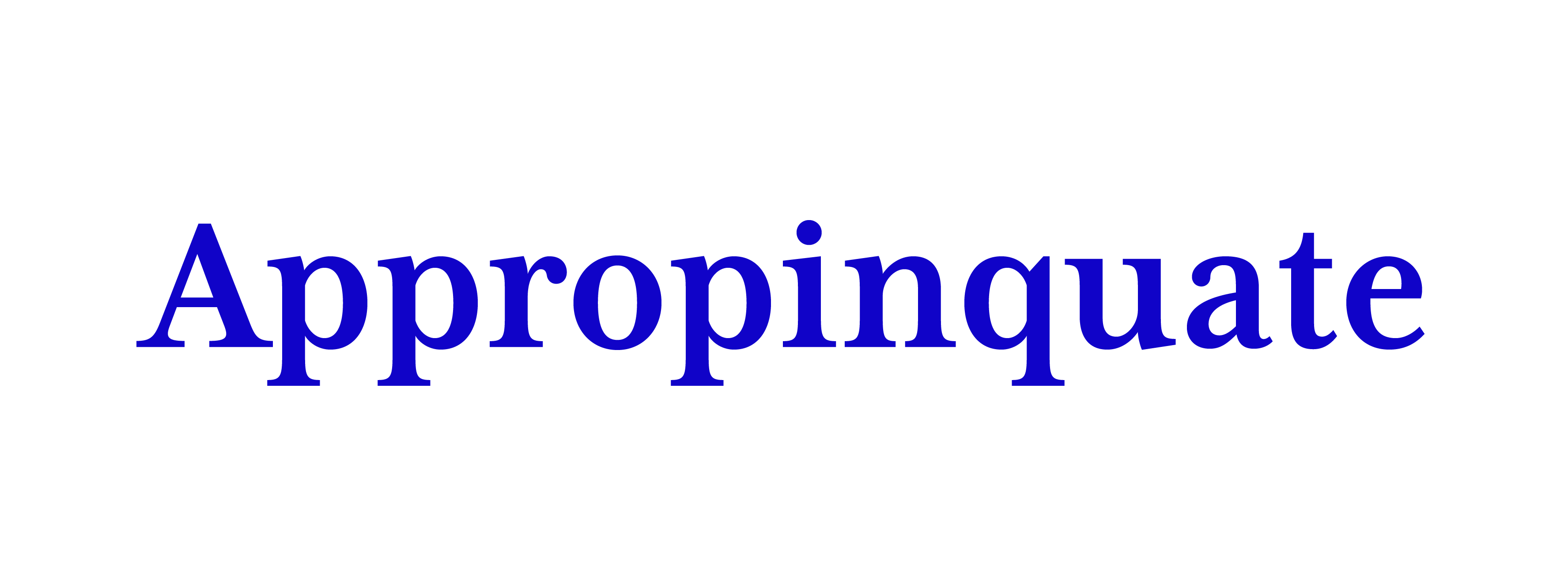 Appropinquate