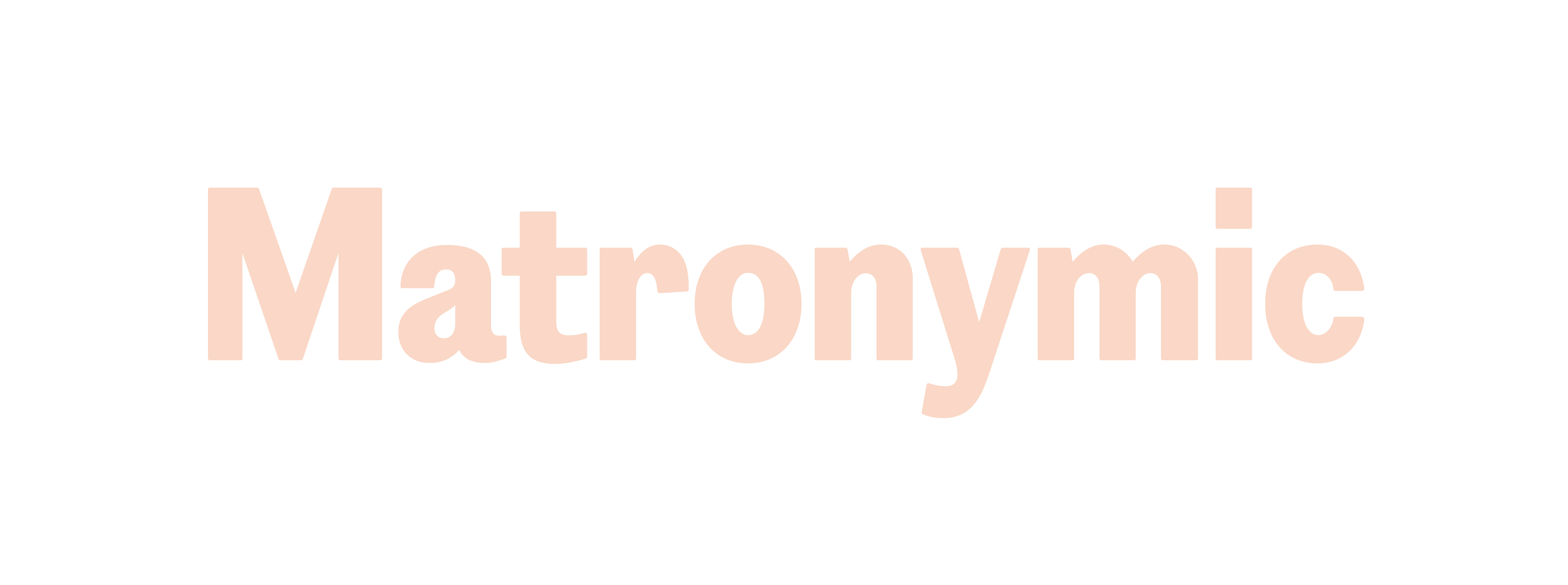Matronymic