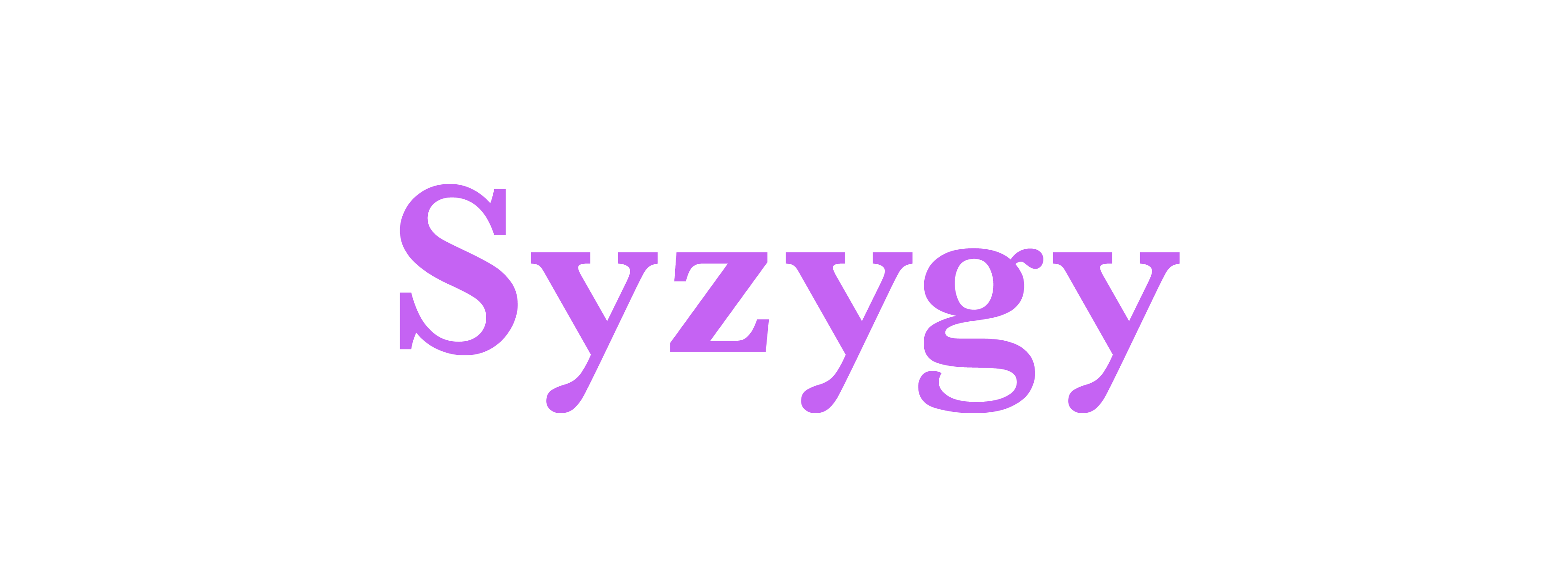 Syzygy