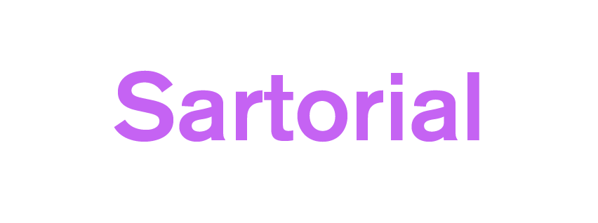 Sartorial