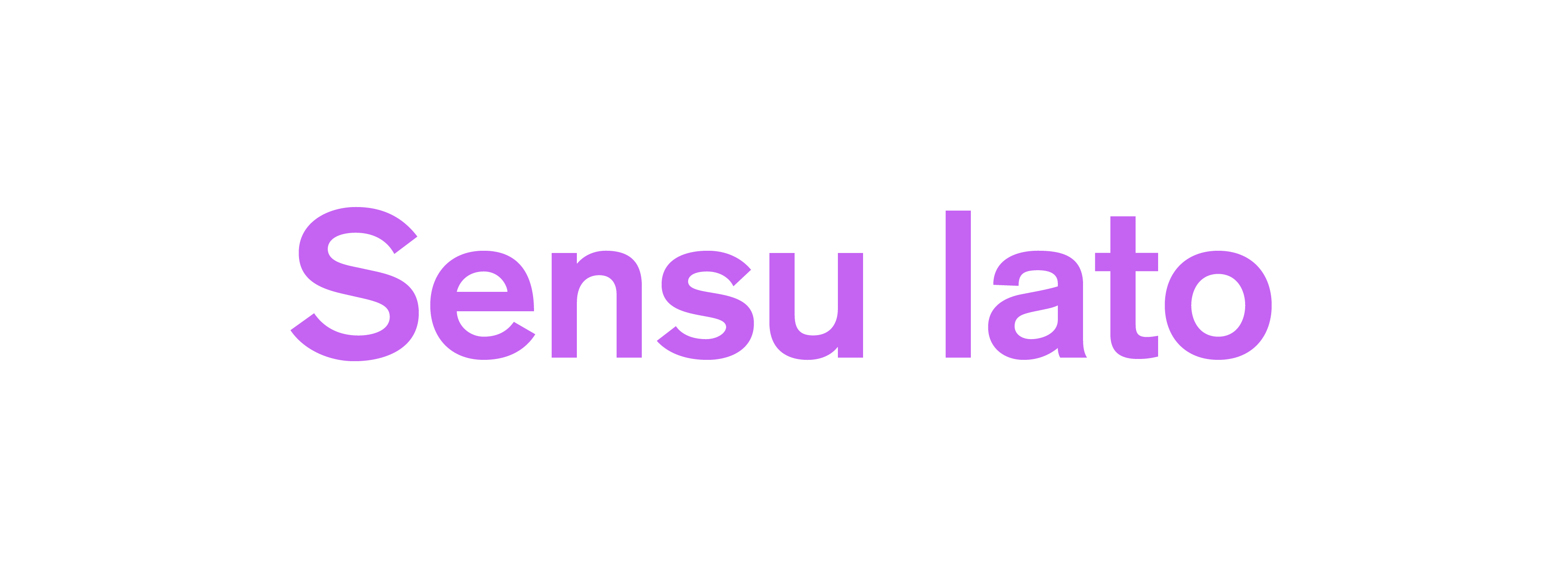Sensu lato