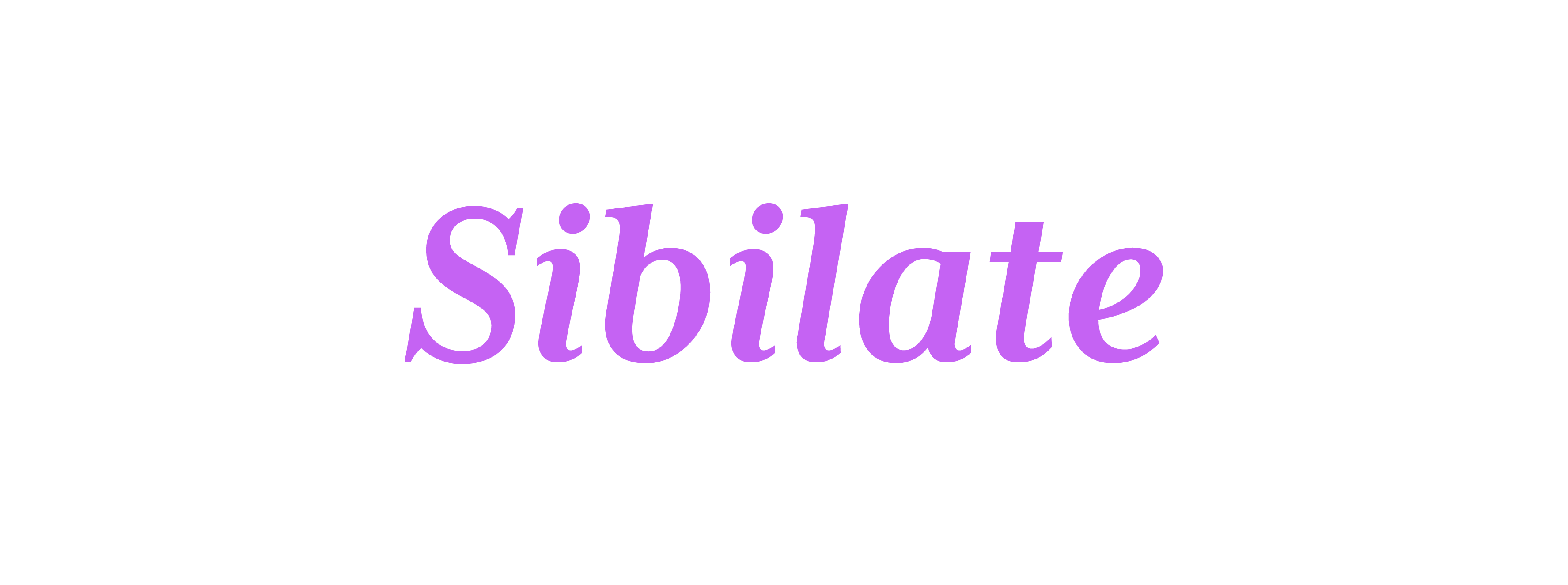 Sibilate