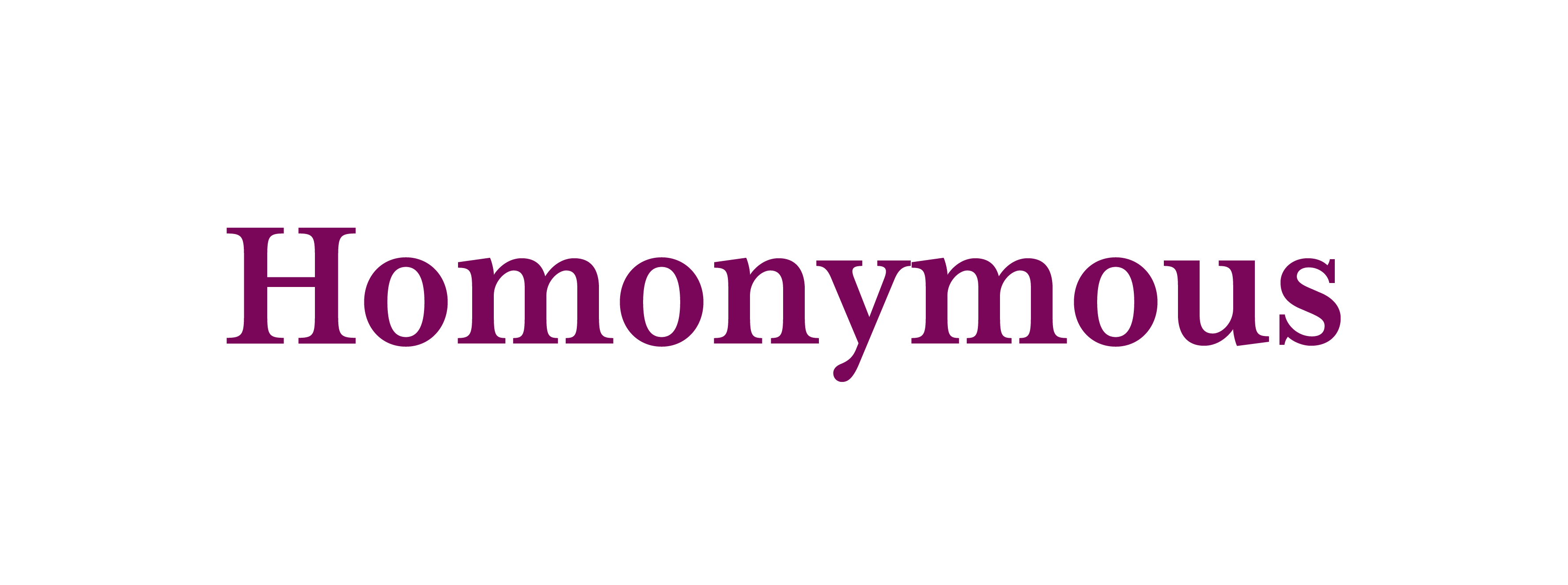 Homonymous