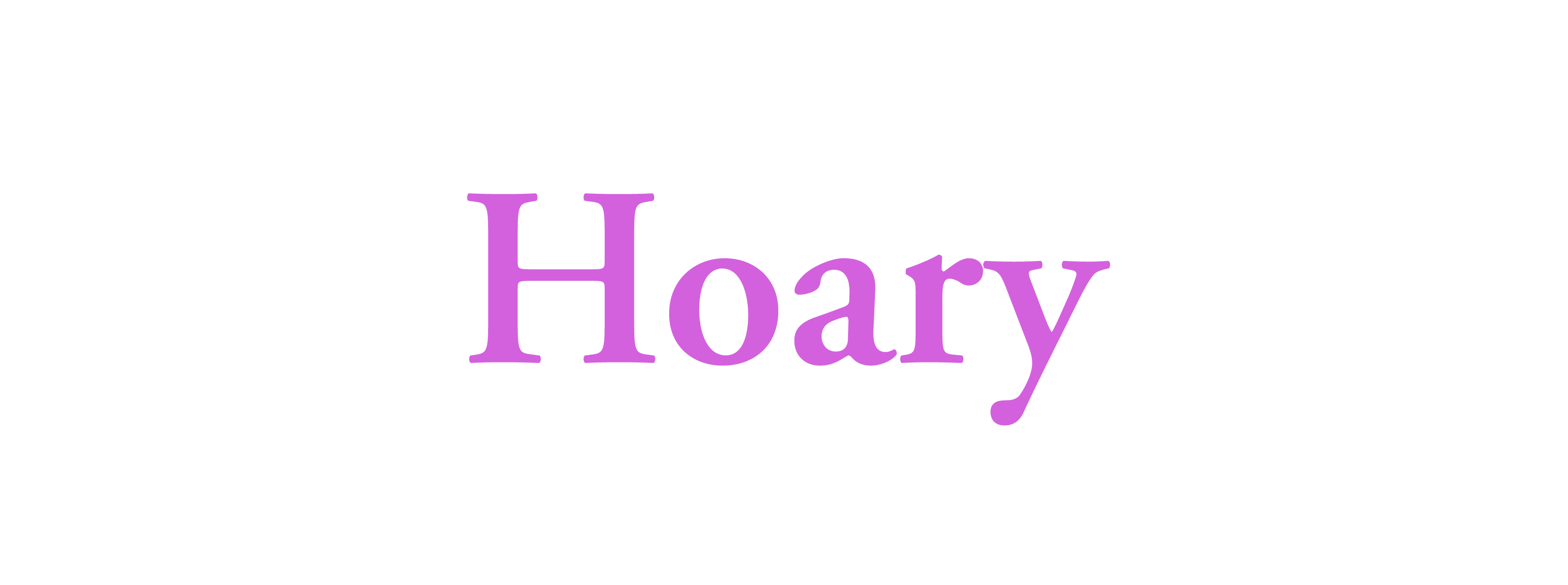 Hoary
