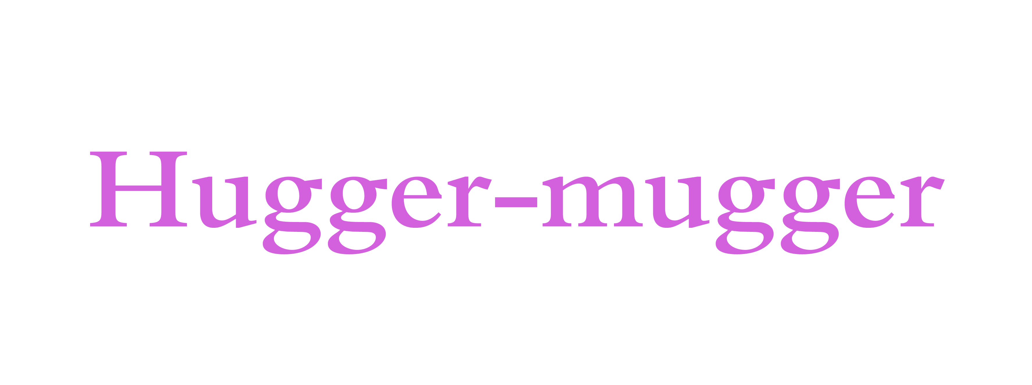 Hugger-mugger