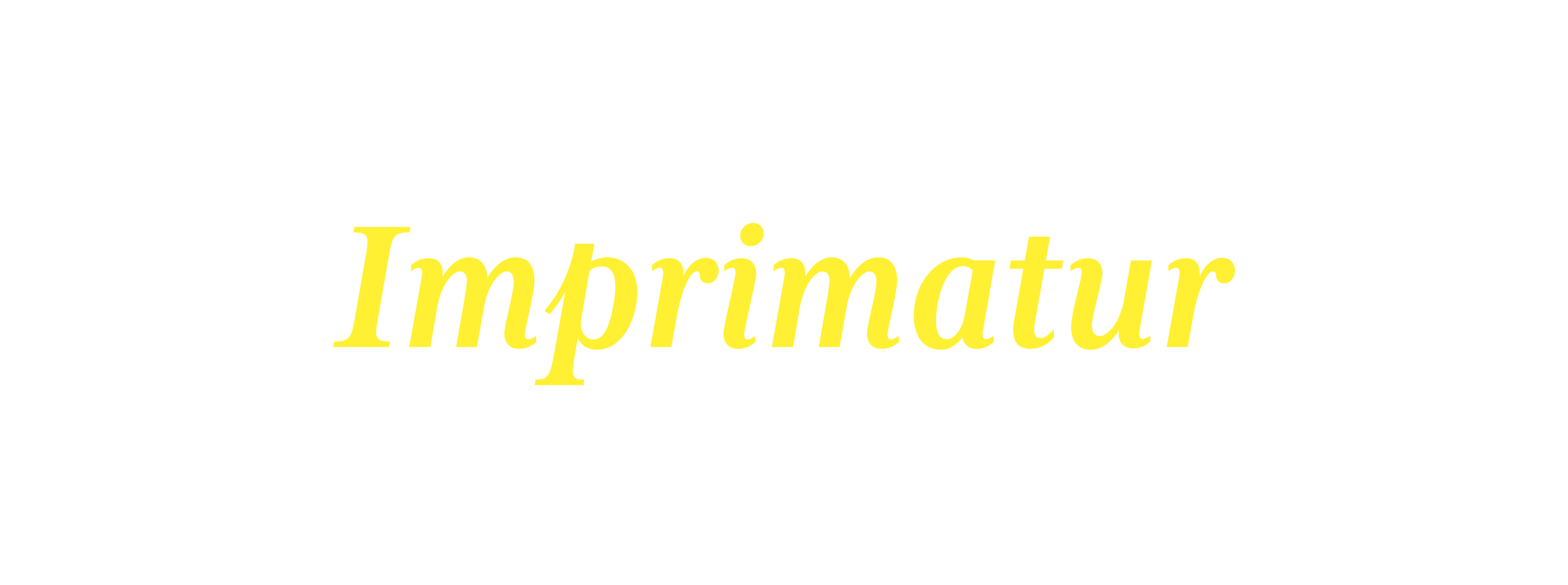 Imprimatur