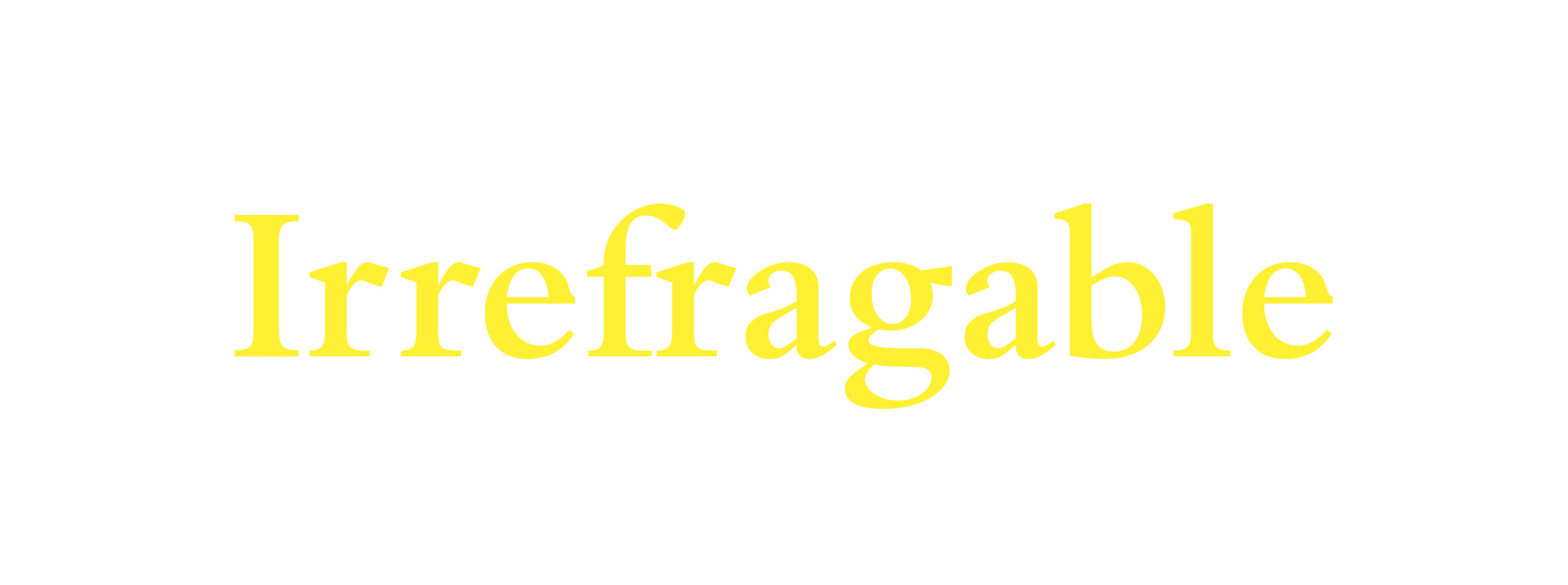 Irrefragable