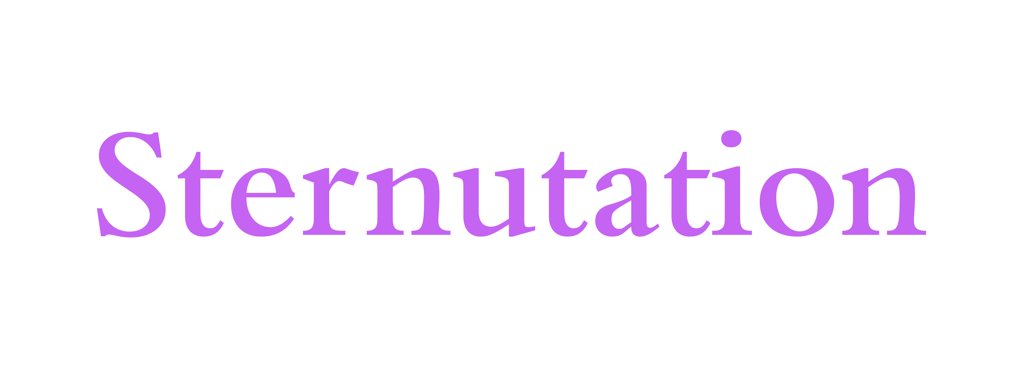 Sternutation