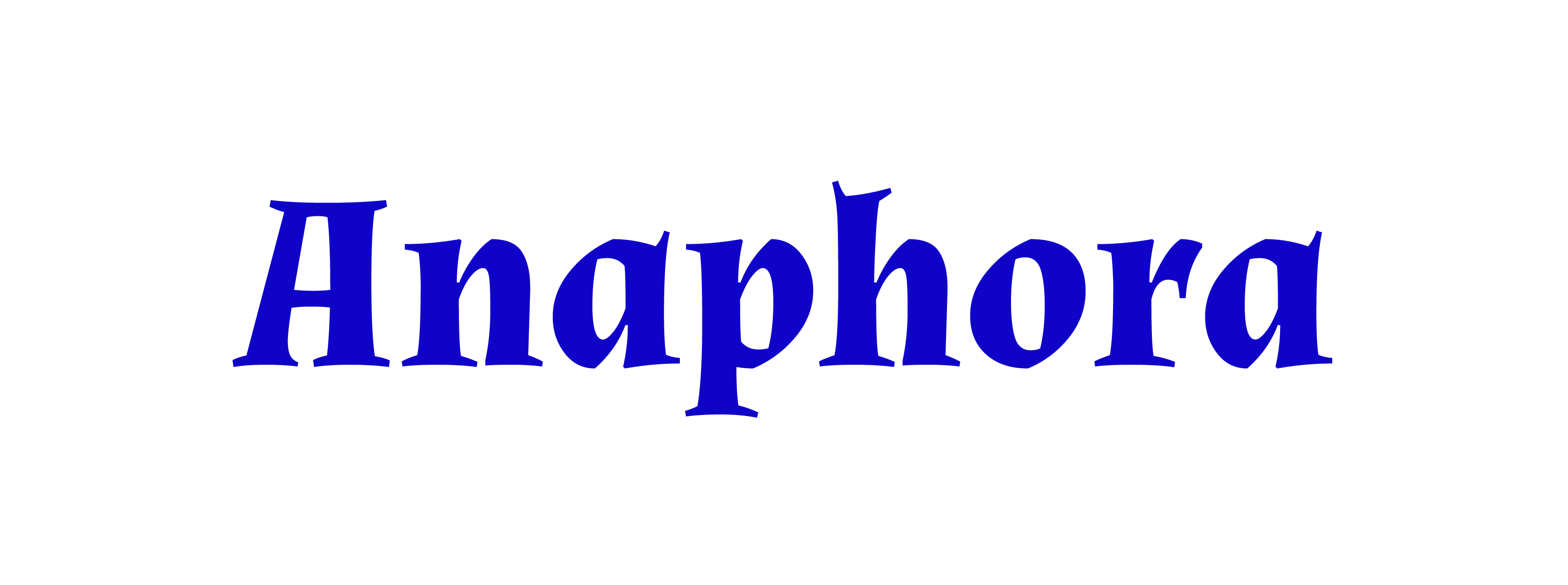 Anaphora