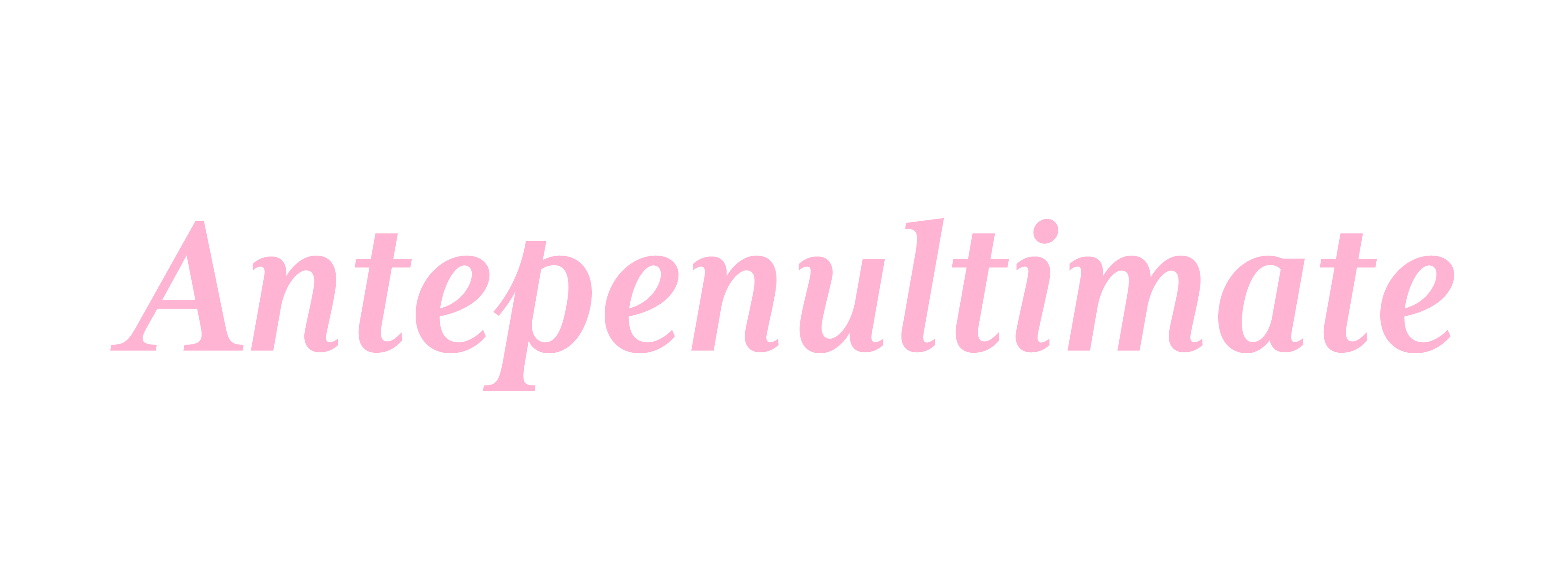Antepenultimate