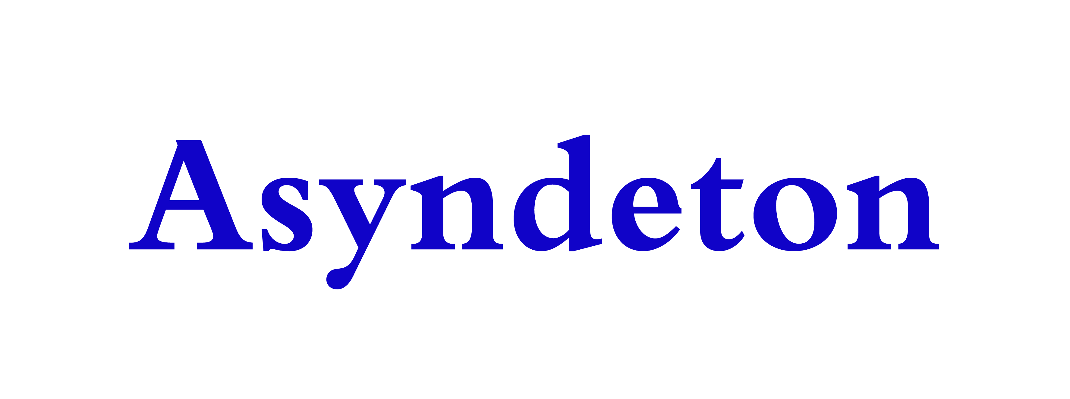 Asyndeton