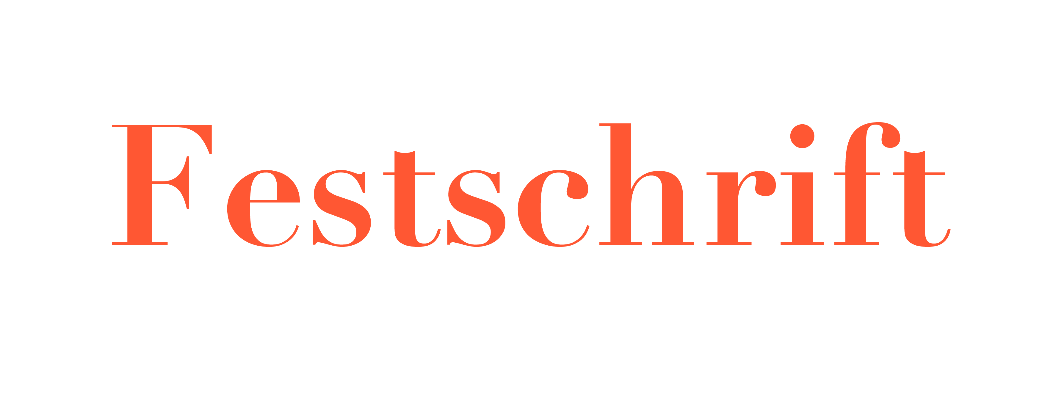 Festschrift