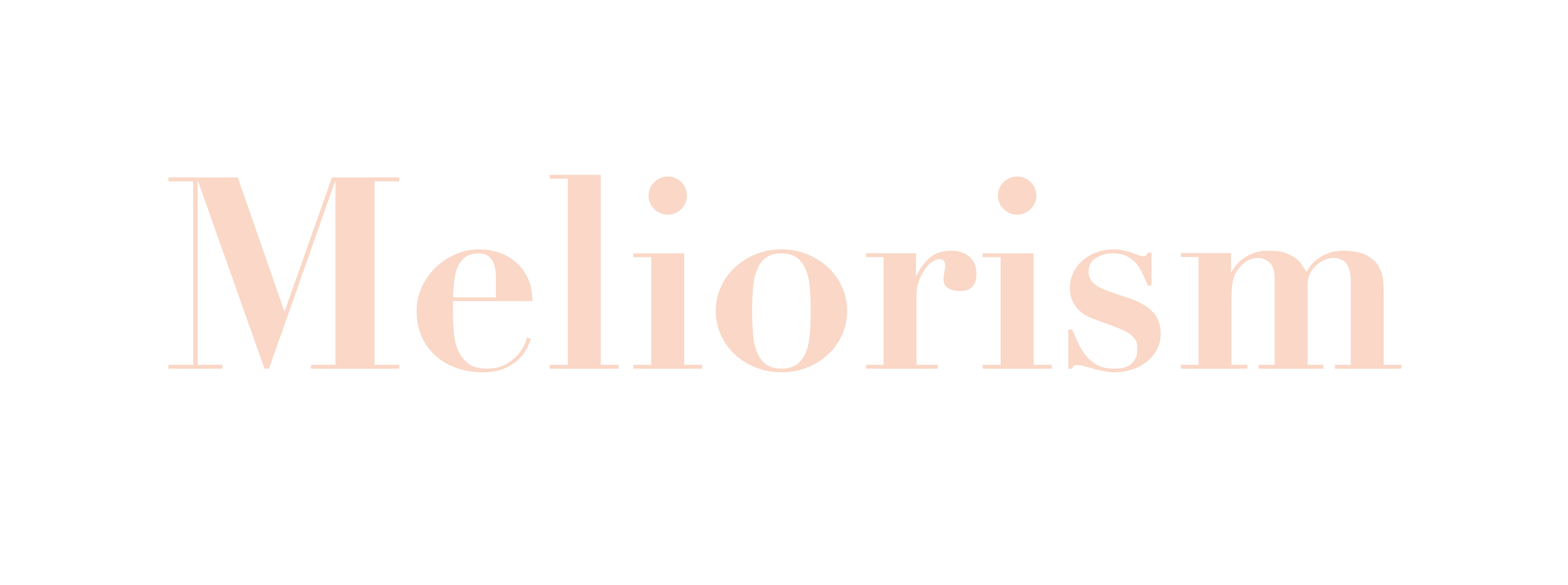 Meliorism