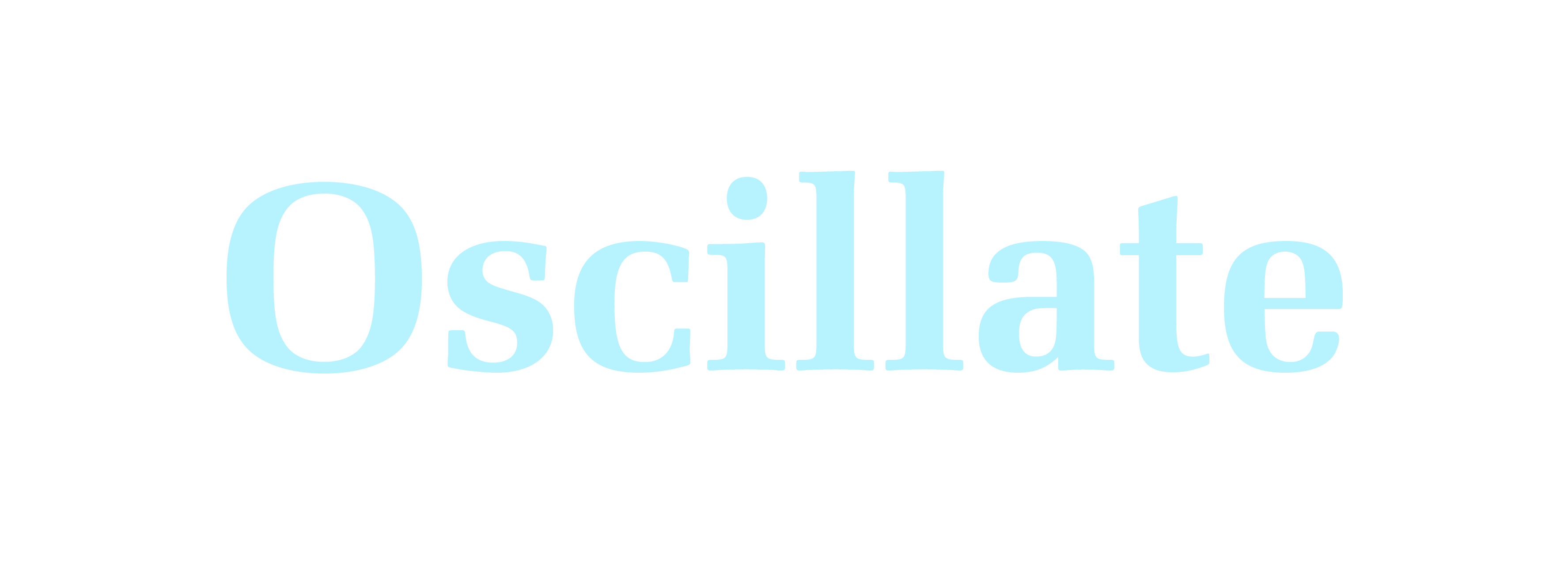 Oscillate