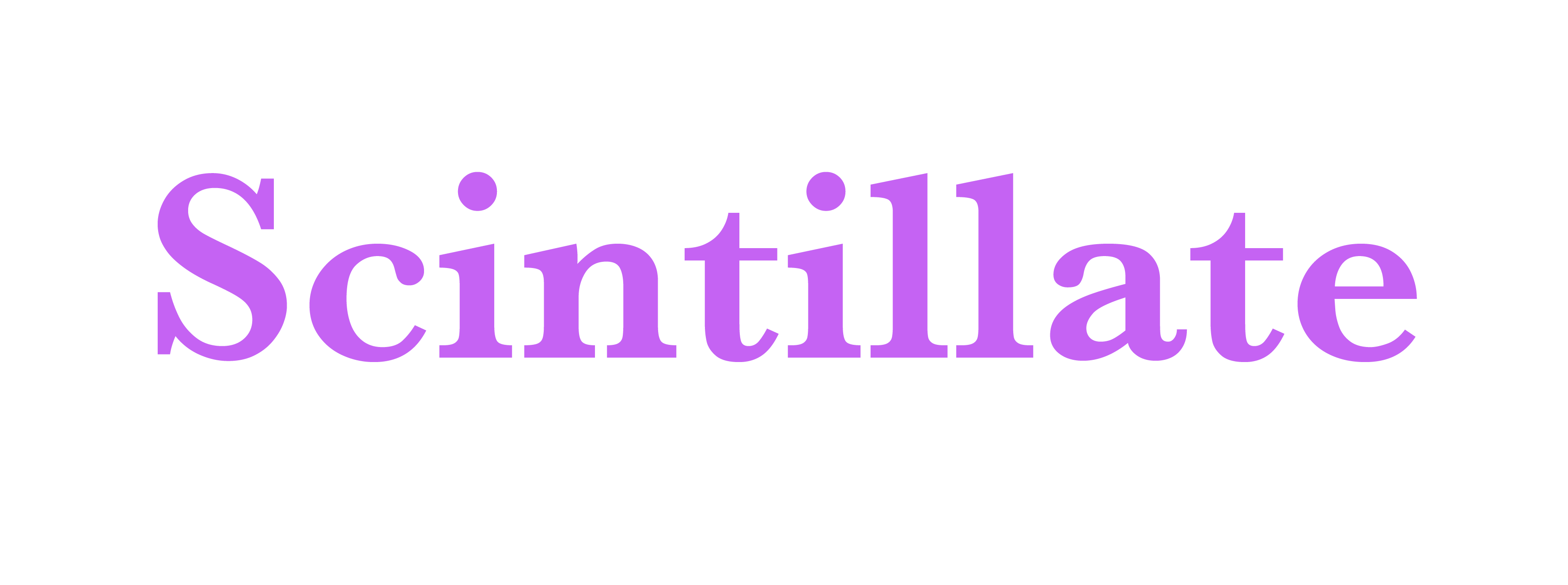 Scintillate