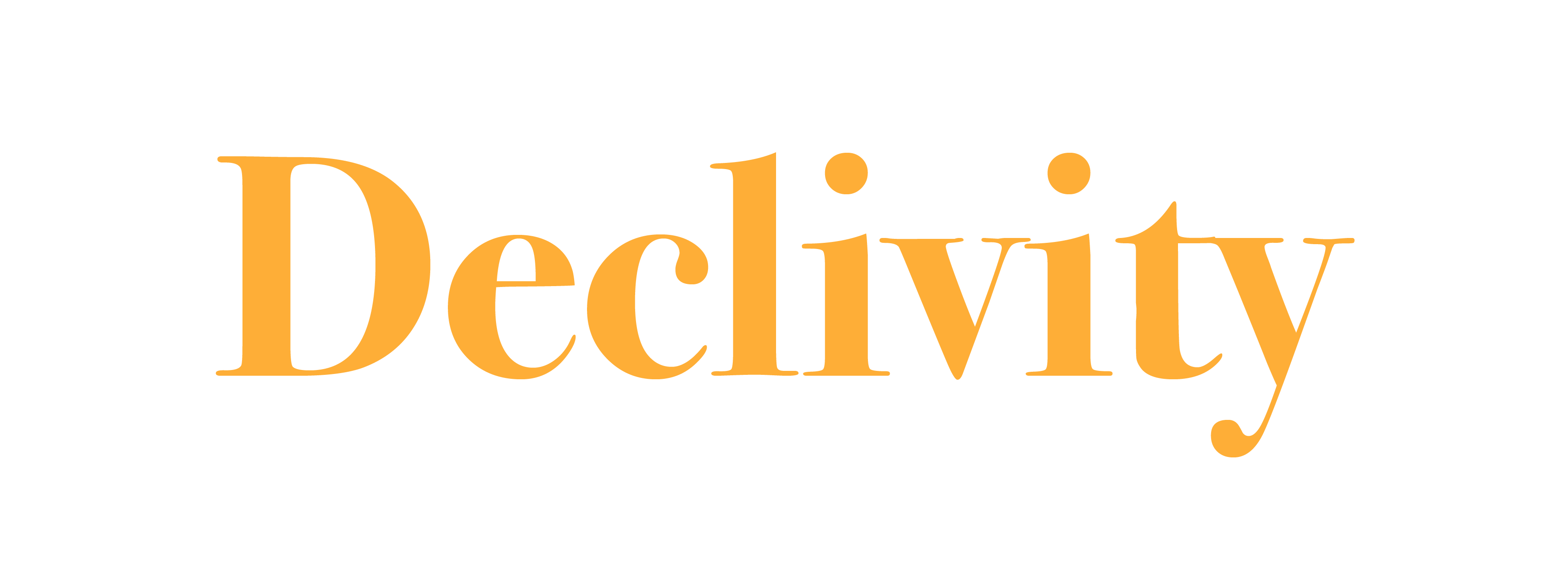 Declivity