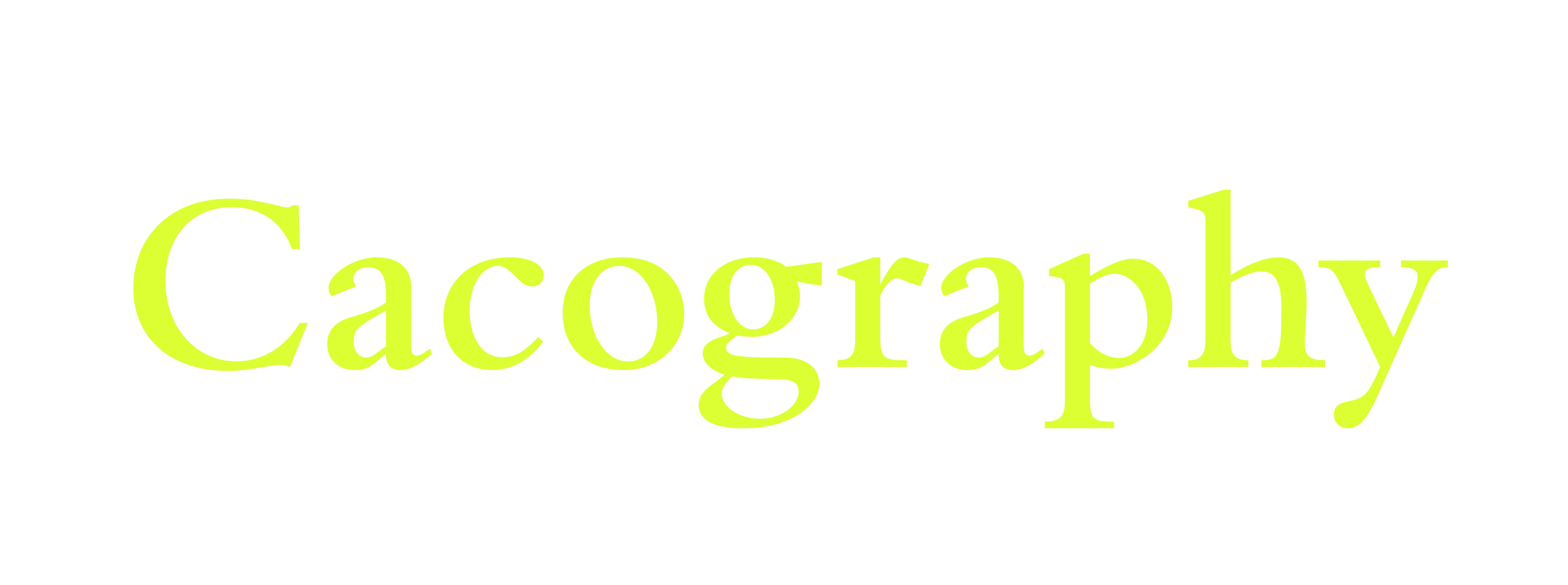 Cacography