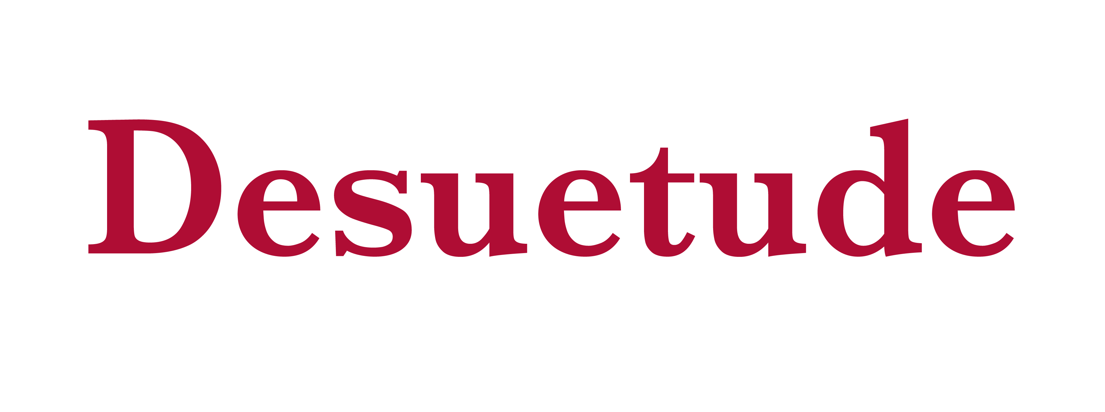Desuetude