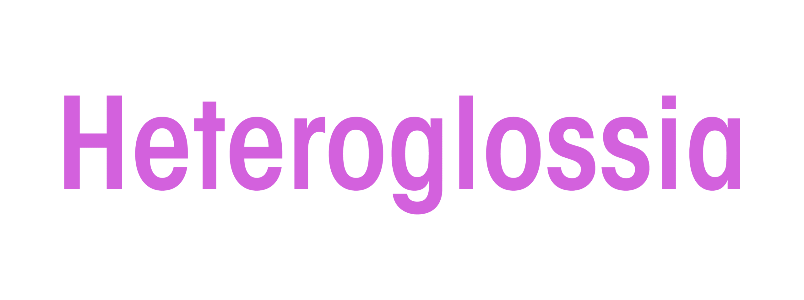 Heteroglossia