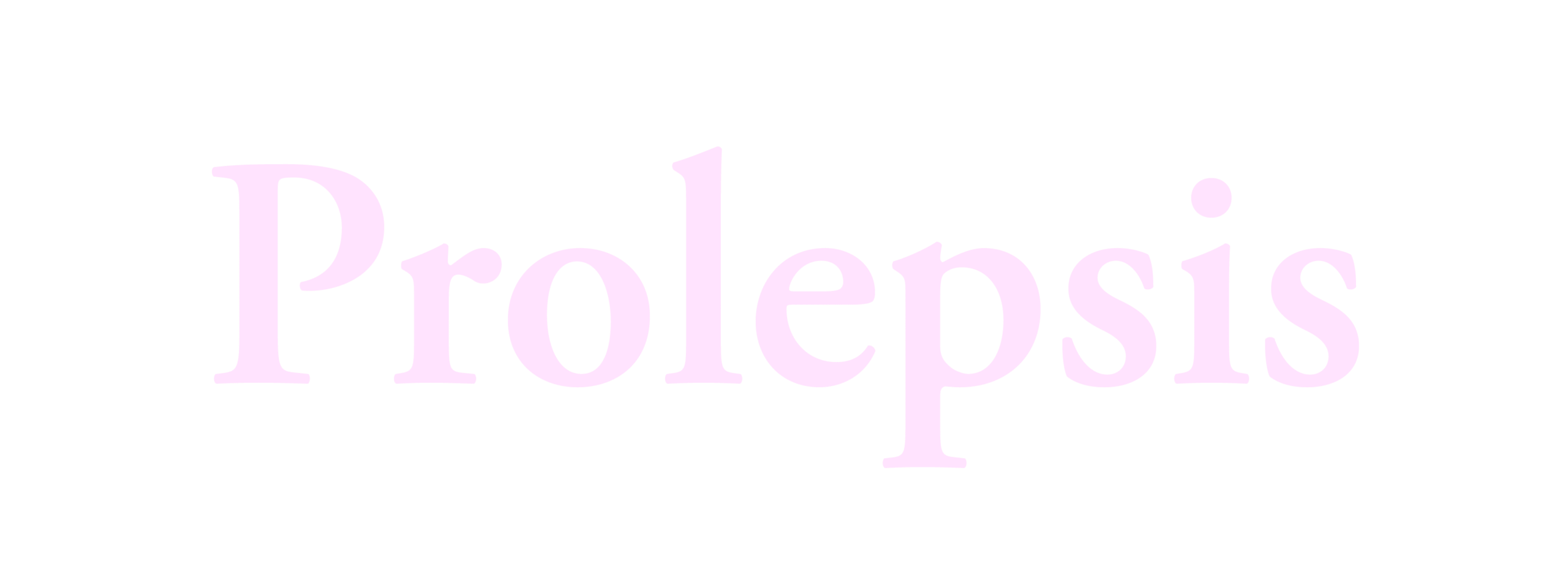 Prolepsis