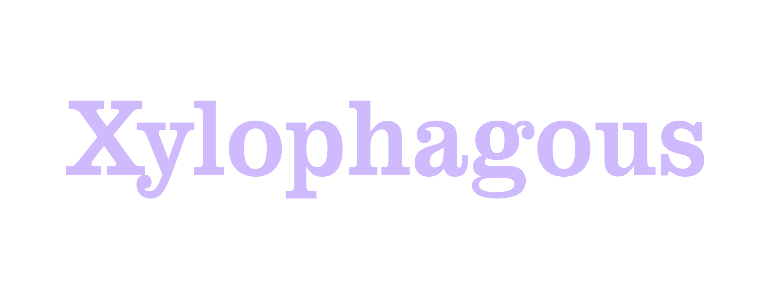 Xylophagous